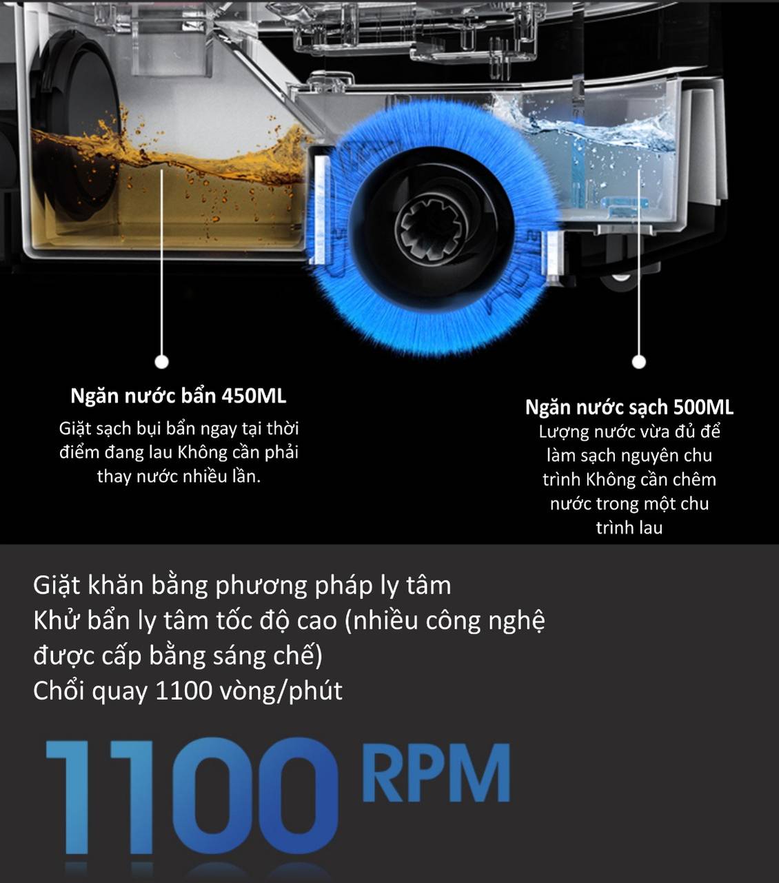 Robot hút bụi Hubert HB-S66 /Chi tiết sản phẩm 5